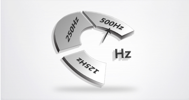 500Hz 3段可调