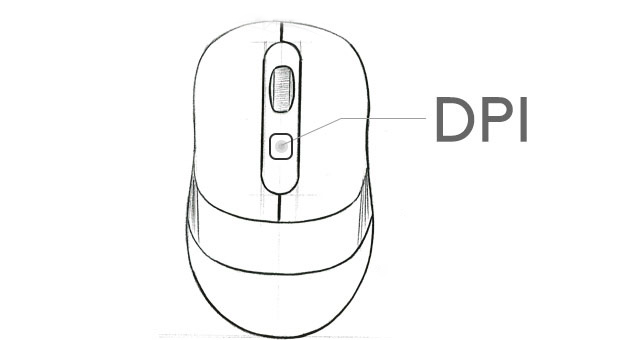 2000DPI 四段调速