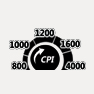 4000DPI五段变速