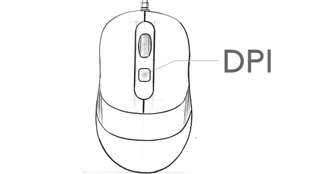 1600DPI 四段调速