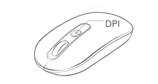 2000 DPI 3段调速
