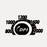 2000 DPI 多档调速