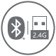 蓝牙/2.4G 无线传输